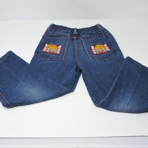 Vintage kids size 6 Rainbow Brite Jeans Dobie Brand